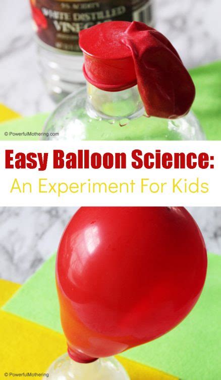 Easy Balloon Science Experiment for Kids