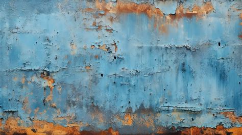 Abstract Texture Weathered Rustic Blue Metal Background, Scratch Texture, Rust Texture, Rust ...