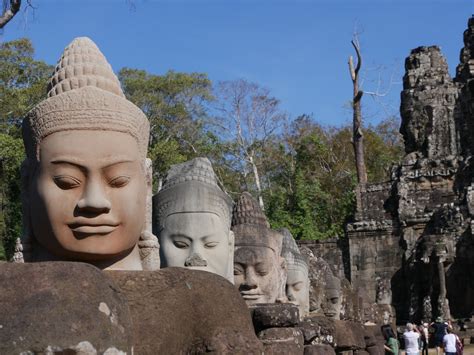 Bayon - Faces of the Bayon, Cambodia