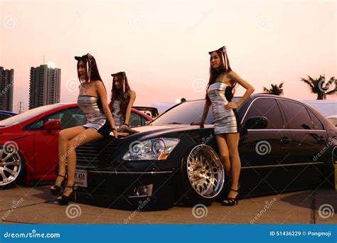 VIP Car Thailand Car Show Meeting Editorial Stock Image - Image of ...