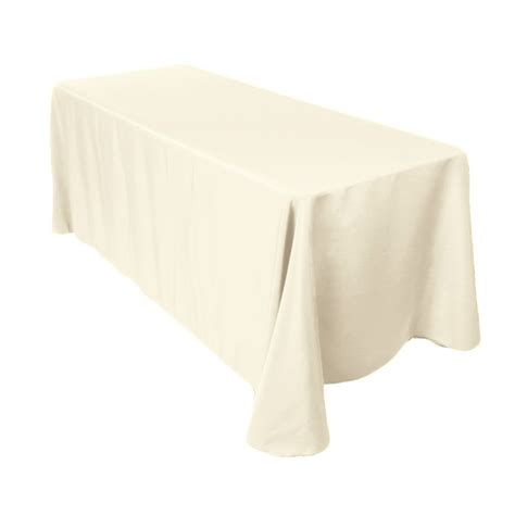 Ivory Table Cloth 70" x 108" - Weddings, Events - BE Event Hire