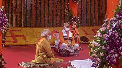 PM Modi performs ‘bhoomi pujan' for Ram temple in Ayodhya - OrissaPOST