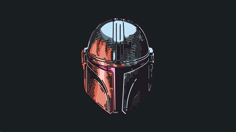 5120x2880 Resolution The Mandalorian Minimal Mask 5K Wallpaper ...