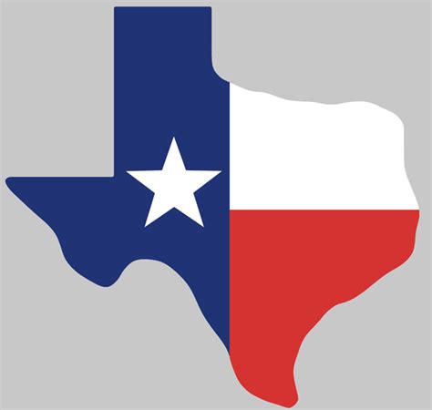 TEXAS SHAPED TX FLAG | American Method