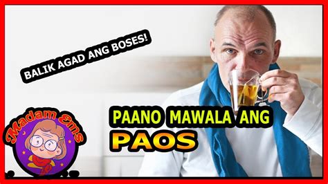 Gamot Para Sa Walang Boses