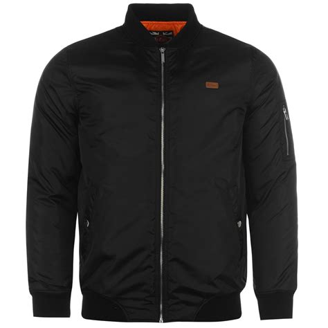 Lee Cooper MA1 Bomber Jacket Mens