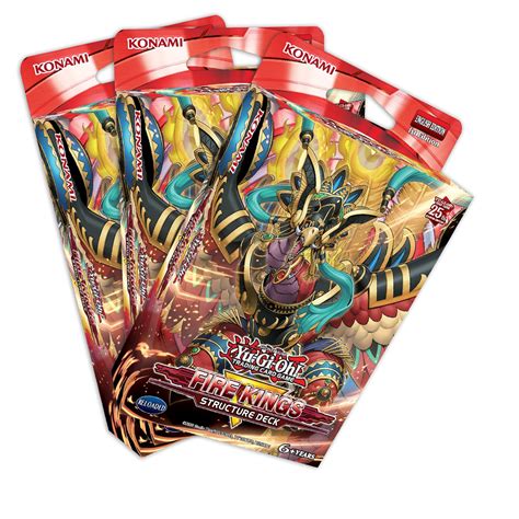 Yu-Gi-Oh! TCG - Fire Kings Structure Deck Revamped x 3 | Gathering Games