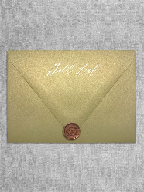 Metallic A Envelope Metallic Envelopes A Envelopes - Etsy