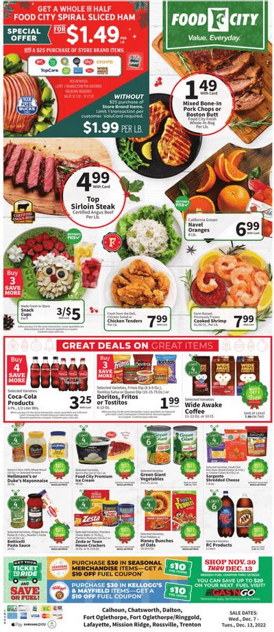 Food City Weekly Ad Dec 07 – Dec 13, 2022