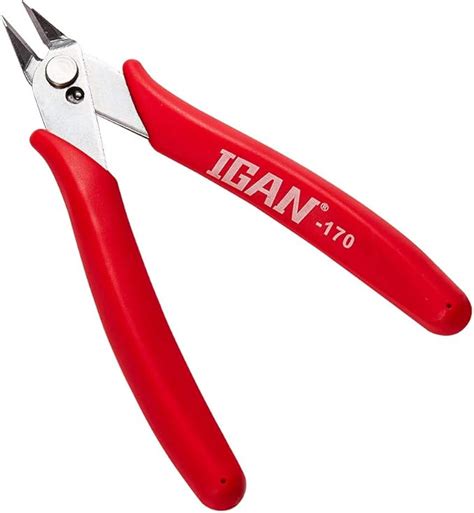 IGAN-170 Wire Cutters Precision Electronic Flush Cutter One of The Strongest and Sharpest Side ...