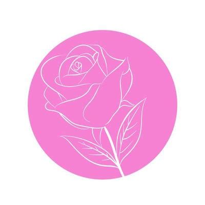 Rose Badge Vector Art, Icons, and Graphics for Free Download