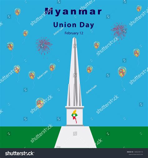 Union Day Myanmar Stock Vector (Royalty Free) 1283239114 | Shutterstock