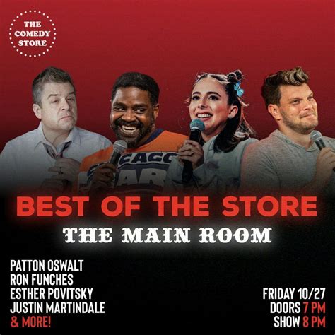 Tickets for *Low Ticket Warning* Best of the Store - Patton Oswalt, Ron ...