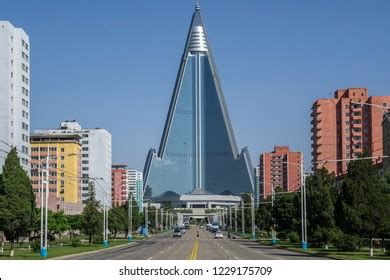 Ryugyong Hotel Pyongyang North Korea May Stock Photo 1229175709 ...