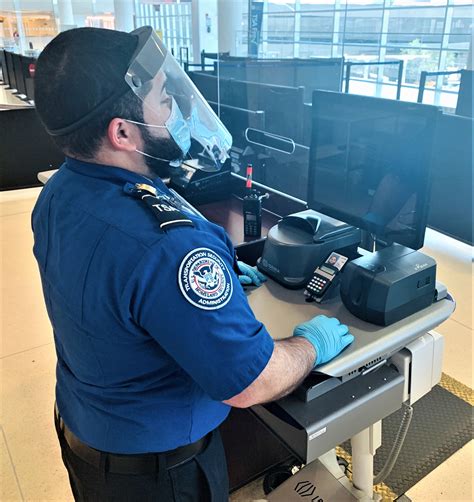 TSA at Philadelphia International Airport using credential ...