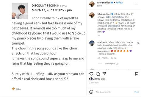 BTS Jimin's Producer Calls Out Inaccurate Criticism About "Set Me Free Pt 2" - Koreaboo