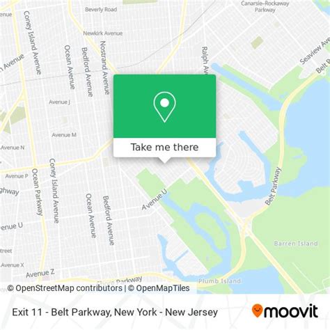 How to get to Exit 11 - Belt Parkway in New York - New Jersey by bus or subway?