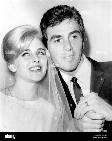 Sue Lyon and new husband Hampton Fancher at their wedding in December ...