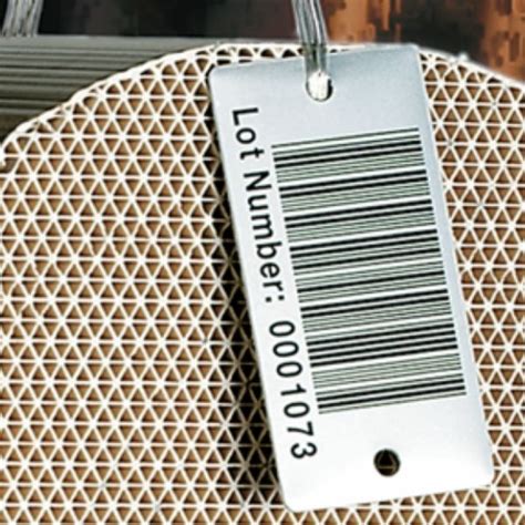 High-Temperature Metal Barcode Nameplates – idtracon