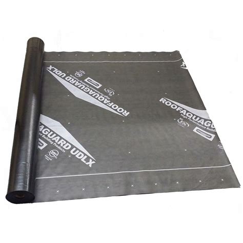 RoofAquaGuard 60 in. x 200 ft. UDLX Synthetic Underlayment-RFAQGD-UDLX ...