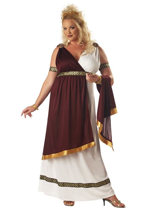 Plus Size Roman Empress Costume