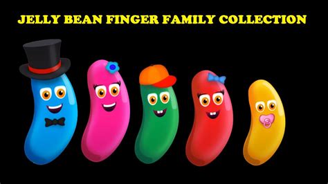 Jelly Bean Family Nursery Rhyme | Jelly Bean Finger Family Songs - YouTube