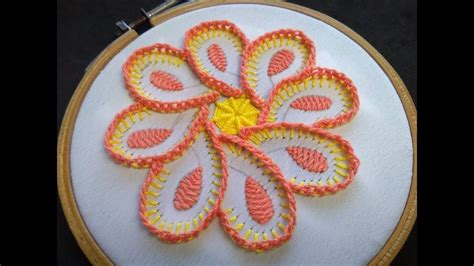 Hand Embroidery - Blanket Stitch | Hand embroidery patterns flowers, Hand embroidery art, Flower ...