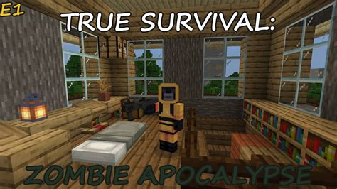 These zombies are relentless! Minecraft Bedrock edition: True Survival ...