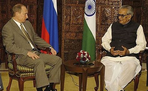 The Russian President held a meeting with Indian Vice-President Bhairon Singh Shekhawat ...