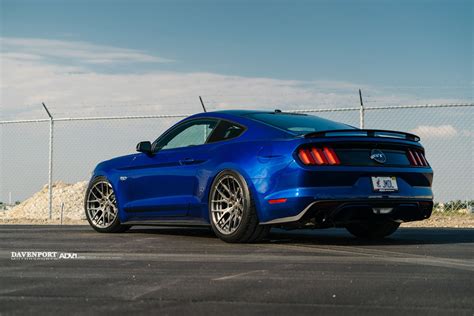 Perfectly Stanced Mustang on ADV.1 Custom Wheels — CARiD.com Gallery