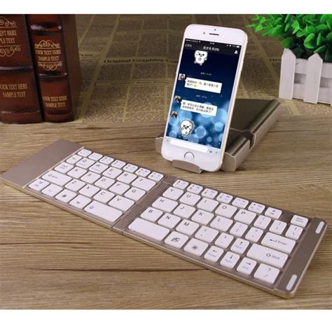 GOESTIME Universal Mobile Phone Luxury Bluetooth Keyboard Case For ...