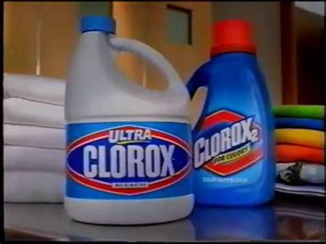 Clorox Bleach Commercial (2002) - YouTube