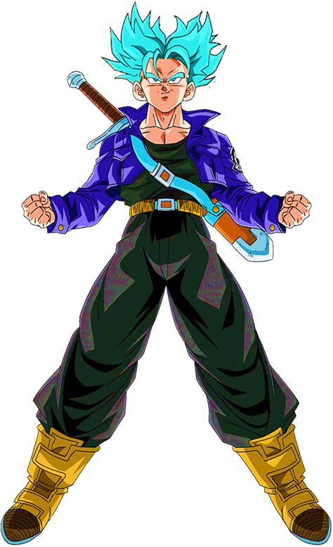 Super Saiyan Blue Future Trunks Render by PrinceofDBZGames on DeviantArt