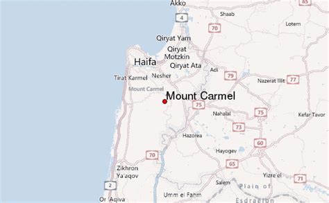 Mount Carmel Mountain Information