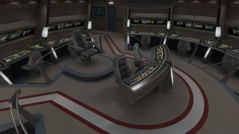 I designed a conjectural bridge for the fan-favorite Akira-Class starship - Hope you like it ...