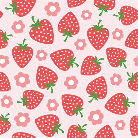 Vinyl Photography Background Cartoon Printed Strawberry Illustration Backdrop Children Backdrops ...