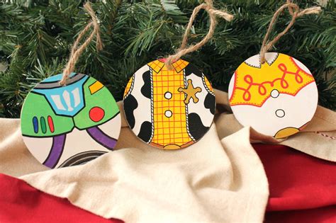 Handmade Toy Story Themed Christmas Ornaments by PaintandPly