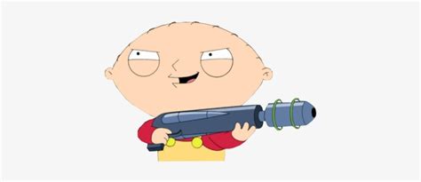 Evil Stewie - Stewie Griffin Gun Png - 648x365 PNG Download - PNGkit