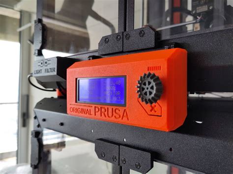 MK3 LCD Flat mount for Prusa Enclosure [Stackable] by Unreal | Download ...