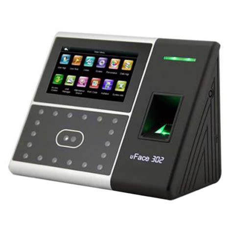 Face Reader Biometric Attendance Uface 302 + ID Machine (Black ...