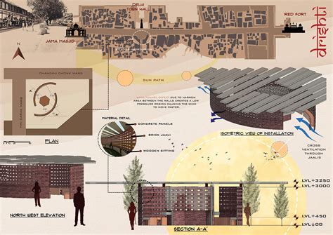 Undergraduate architecture portfolio on Behance