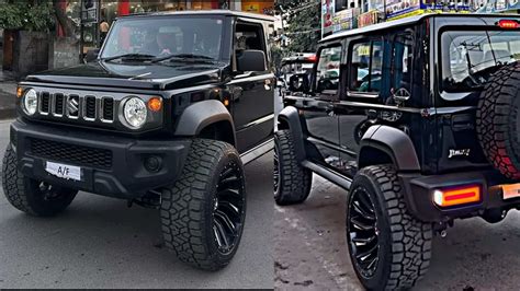 India's first modified Maruti Jimny? SUV spotted with tractor-like wheels | HT Auto