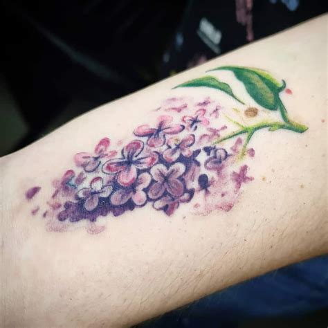 Lilac Flower Tattoo Designs | Best Flower Site