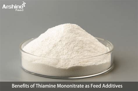 Benefits of Thiamine Mononitrate as Feed Additives : r/medicalinstruments