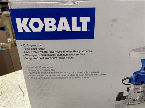 Kobalt Router Table Combo KIt - Sierra Auction Management Inc