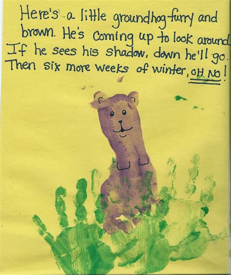 Groundhog Day Crafts For Kids - Crafty Morning