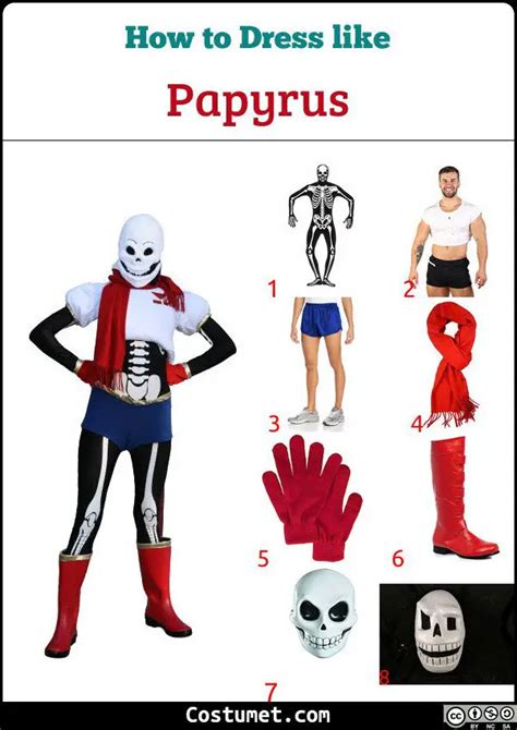 Papyrus (Undertale) Costume for Halloween