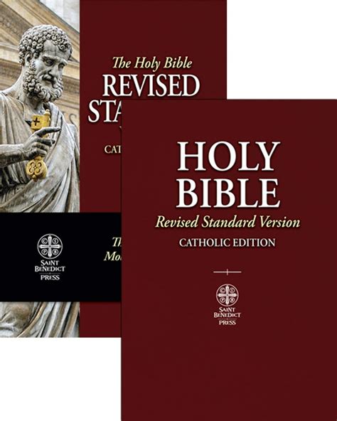 The Holy Bible- RSVCE Standard print - St. Paul Institute