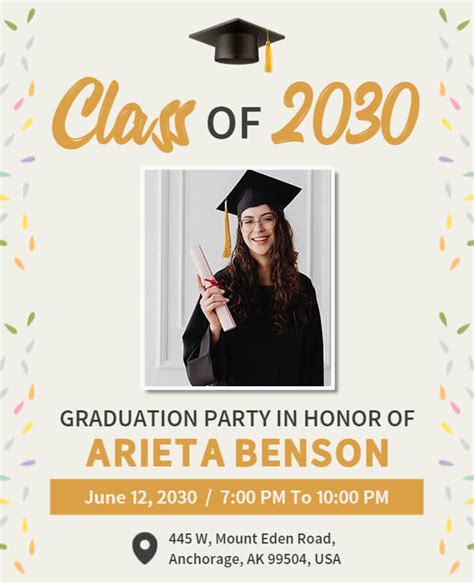 Graduation Flyer Ideas & Examples