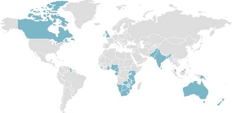 Member states of the Commonwealth of Nations